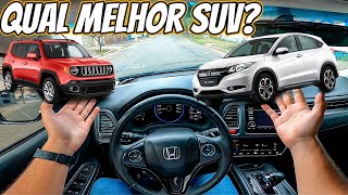 Honda HRV é um dos melhores SUVs pra dirigir [upl. by Ahseiyk]