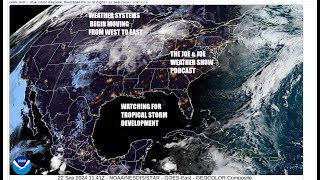 Joe amp Joe Weather Show Week Ahead Brings Shower Chances amp New Tropical Storm Gulf of Mexico [upl. by Antipus]