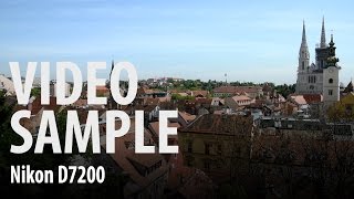 Video sample  Nikon D7200 [upl. by Nennerb]