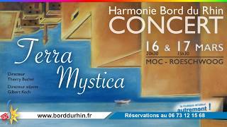 Harmonie Bord du Rhin  Concert 2019  Mystérieux [upl. by Edmon]