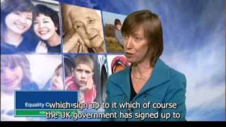 Dr Evelyn Collins CBE Chief Executive of Equality Commission NI talks about UNCRPD [upl. by Brigida]