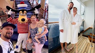 No Castaway Cay On Our Disney Cruise  Midship Mystery Couples Massage Private Villa amp Characters [upl. by Sone]