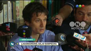 Lagomarsino bajo sospecha  Telefe Noticias [upl. by Hersh]