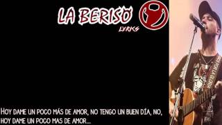 La Beriso  Por qué Culpable Letra [upl. by Oza]