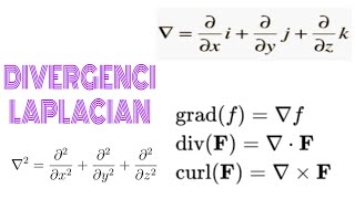 vektor2 Divergensi dan Curl sebuah Vektor serta LAPLACIAN Nabla² 😂 [upl. by Artined265]