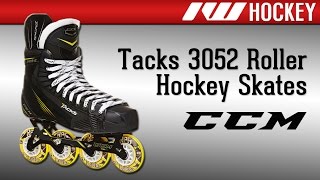 CCM Tacks 3R52 Roller Hockey Skate Review [upl. by Ardaed843]