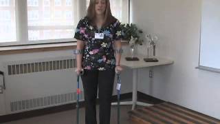 How To Use Forearm Crutches [upl. by Gray]