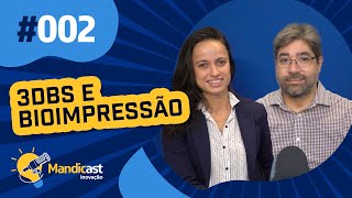 💡 MANDICAST INOVAÇÃO 02  3DBS e Bioimpressão [upl. by Htebaile]