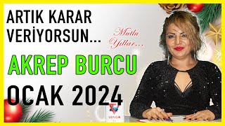 AKREP BURCU OCAK 2024 Yorumlar Astrolog HÜLYA BİNGÖL burçlar astroloji ocak [upl. by Yared]