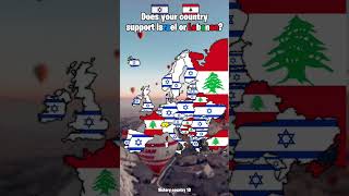 Does your country support Israel or Lebanon [upl. by Siobhan]