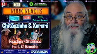 Chitãozinho amp Xororó Reaction  Sinônimos feat Zé Ramalho  English amp Portuguese Subtitles [upl. by Joappa515]