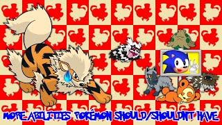 Another 25 Abilities Pokémon SHOULDSHOULDNT Have [upl. by Weldon]