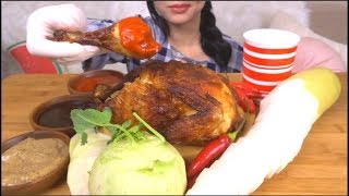 ASMR WHOLE ROTISSERIE CHICKEN  NO TALKING  EATING SOUNDS [upl. by Cesya977]