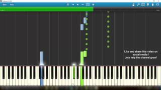 One Piece Eyecatchers Piano Tutorial [upl. by Aititel]