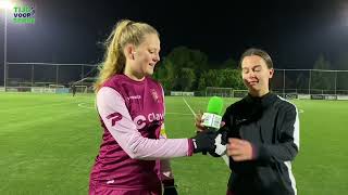 Dames KVC KesselLo 2000  SC HoegaardenOutgaarden  TIJD VOOR SPORT sprak met Kiana en Kyara [upl. by Aileon233]