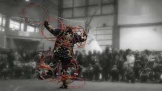 Awesome Hoop Dancing Performance in Saskatchewan Canada [upl. by Asial]