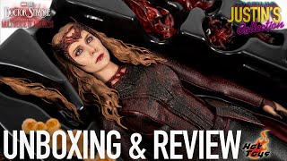 Hot Toys Scarlet Witch Doctor Strange in the Multiverse of Madness Unboxing amp Review [upl. by Yardna]