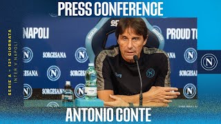 LIVE  La conferenza stampa di Mister Antonio Conte in vista di Inter  Napoli [upl. by Aiynat]