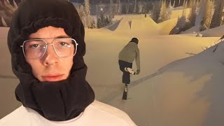 My subscribers except they’re onefooted pro skiers… [upl. by Ahsienor]