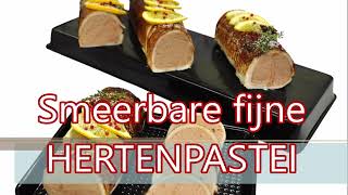 Smeerbare fijne HERTENPASTEI  wildmousse [upl. by Rialcnis]