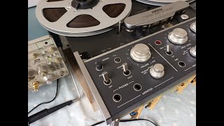 Darklab PE3035M reel to reel tape on a Revox B77  evaluation [upl. by Aleafar]