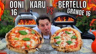 PIZZA OVENS  OONI KARU 16 vs BERTELLO GRANDE 16 [upl. by Aylmer]