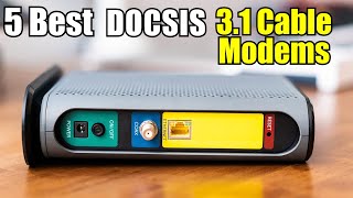 ✅ Best DOCSIS 31 Cable Modem for Up to 10 Gbps Speeds [upl. by Ahsik]