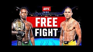 Alex Pereira vs Israel Adesanya 1  FREE FIGHT UFC 287 [upl. by Zevahc238]