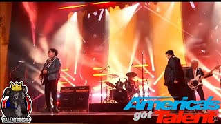 Richard Goodall with Neal Schon and Journey Dont Stop Believing  Full Performance AGT 2024 [upl. by Gahan]