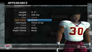 Madden 07 PS2 Player Ratings LaRon Landry [upl. by Yran427]