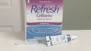 Comparison between Refresh Celluvisc and Refresh PM Ointments [upl. by Aniehs]