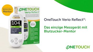 OneTouch Verio Reflect® Das einzige Messgerät mit BlutzuckerMentor [upl. by Marfe]