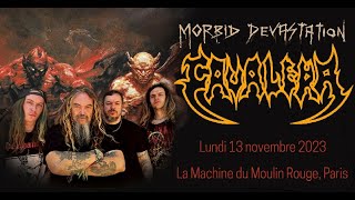 CAVALERA CONSPIRACY Brazil Live Paris  La Machine du moulin Rouge 13 11 2023 [upl. by Zetta]