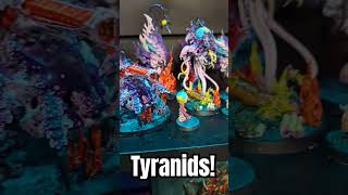 We have Deans award winning Tyranids in studio for our LIVE battle report tyranids warhammer40k [upl. by Malia723]