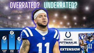 Is Michael Pittman Jr OVERRATED or UNDERRATED with Anthony Richardson at QB 2024 Fantasy Football [upl. by Truman]