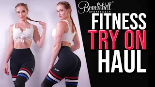 Bombshell Sportswear  Leggings Try On Haul 2022 [upl. by Cower]