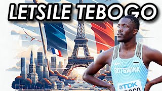 A Special Talent at the Paris Olympics  Letsile Tebogo [upl. by Attevroc]