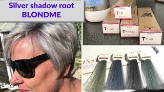 Silver shadow root BLONDME TONERS [upl. by Chalmers]