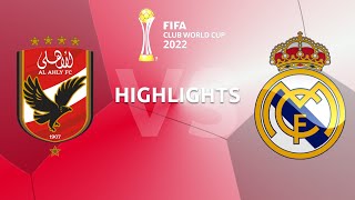 Highlights Al Ahly v Real Madrid  FIFA Club World Cup SemiFinal [upl. by Susanna248]