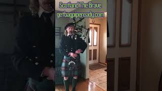 Start with the Practice Chanter to Learn How to Play Scotland The Brave On the Bagpipes [upl. by Nahtnamas]