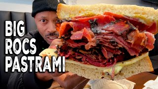 Big Rocs Deli Newark The Ultimate Pastrami Sandwich [upl. by Nhaj984]