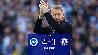 Brighton 41 Chelsea  Premier League Highlights [upl. by Ardnekal74]