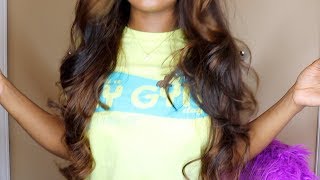 How I ACHIEVE THICK FULL LAYERS ON LONG HAIR [upl. by Rori]