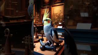 😳music vikings seashanty song lyrics cockatiel birds cockatielbird parrot mabirdcare fpyシ [upl. by Nelak]