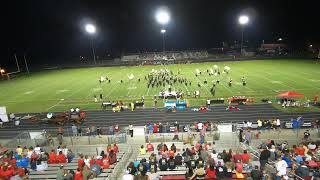 Rockmart High School Marching Band 17 SEP 2021 [upl. by Anirtek]