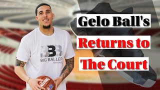 LiAngelo Ball Returns to the Basketball Court [upl. by Enylecoj]