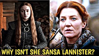 Why is Catelyn named Catelyn Stark but Sansa is named Sansa Stark instead of Sansa Lannister [upl. by Karolina969]