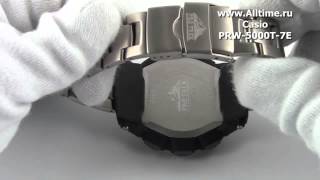 Мужские японские наручные часы Casio Protrek PRW5000T7E [upl. by Brnaba]