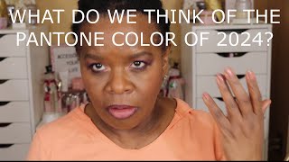 PANTONE COLOR OF 2024 l BEAUTY OVER 40 COLLABS [upl. by Alvord]