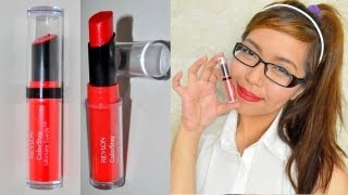 Revlon Colorstay Ultimate Suede Demo amp Review  saytiocoartillero [upl. by Coriss]